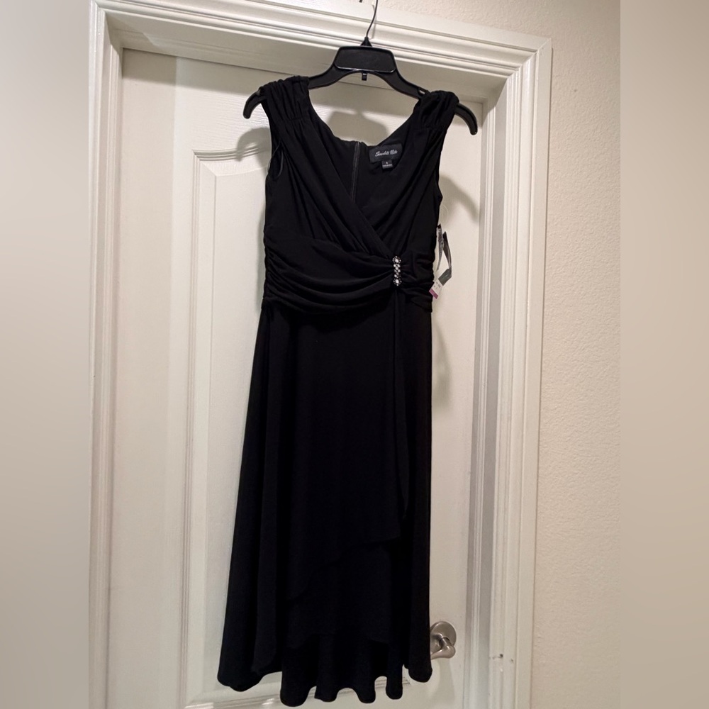 Scarlett Nite Black High Low Dress